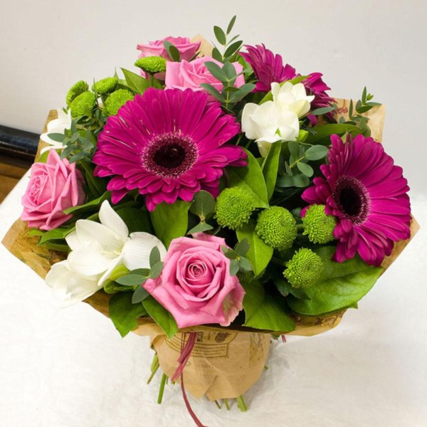 букет гербер