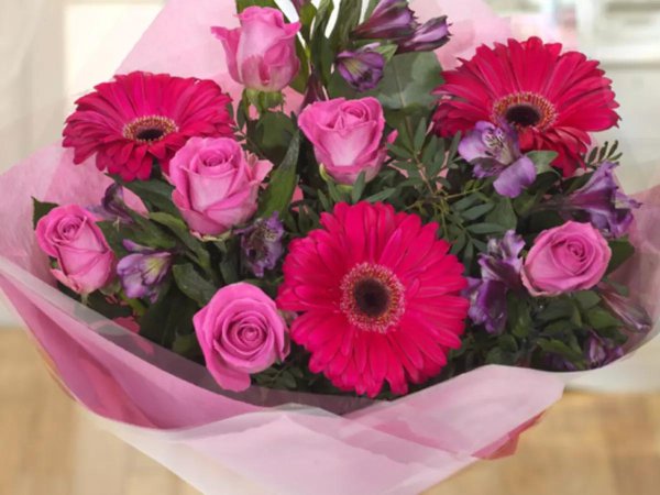 гербера букет