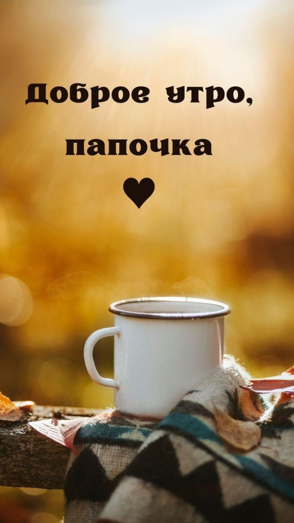 доброе утро пап