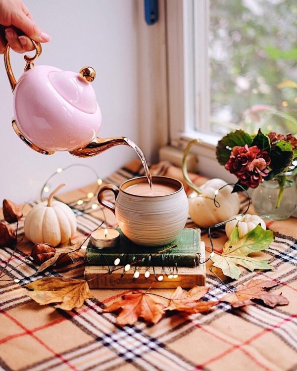 осеннее чаепитие