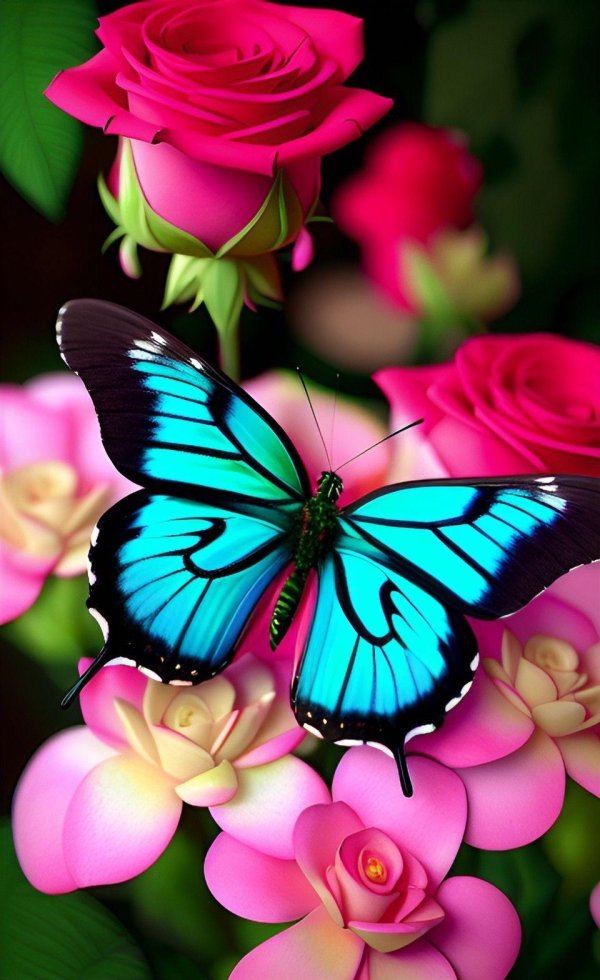 красивая цветок