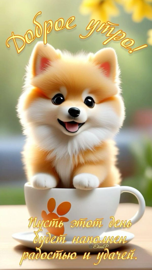 милая доброе утро