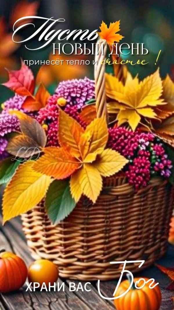 букет осенних цветов