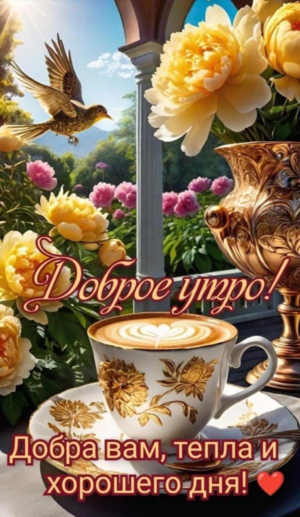 открытки утренние