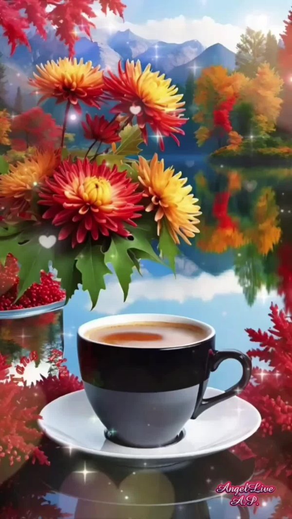 открытки доброе утро сентября красивые