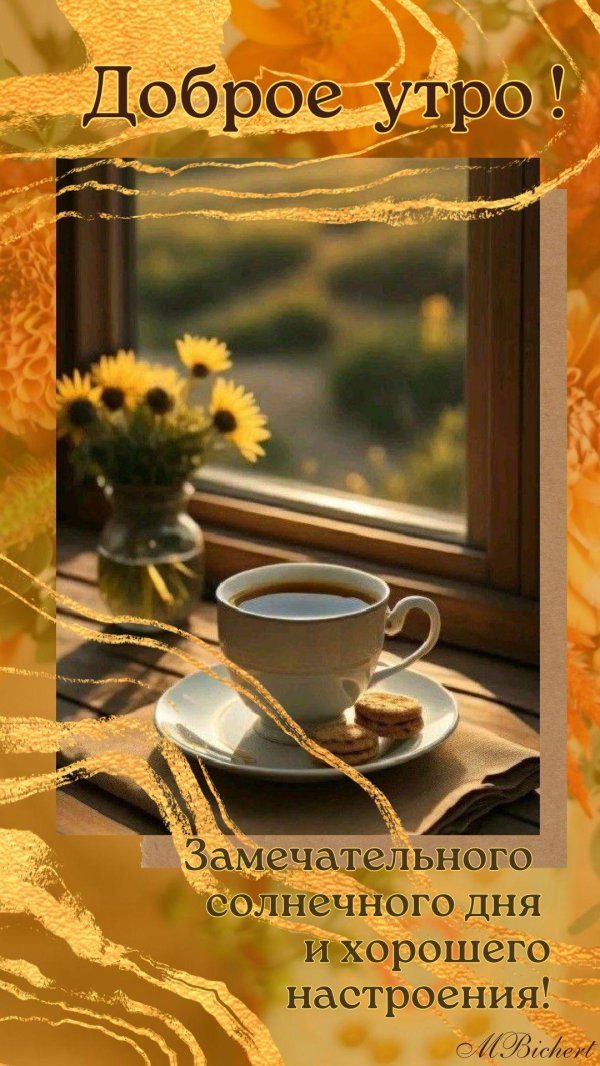 Доброго сентябрьского утра и хорошего дня