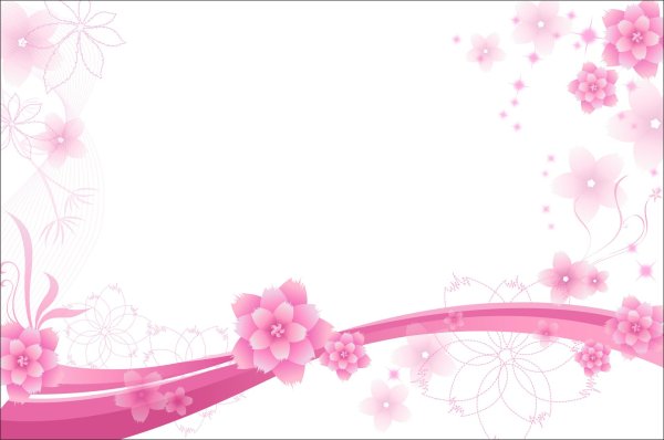 розовая фон