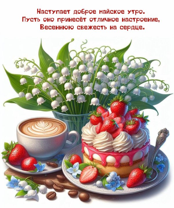 с добрым весеннем утром