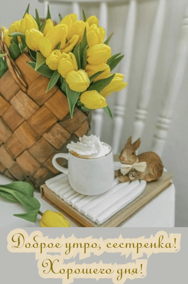 доброго утра сестренка