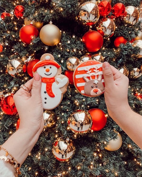 печенье рождественское