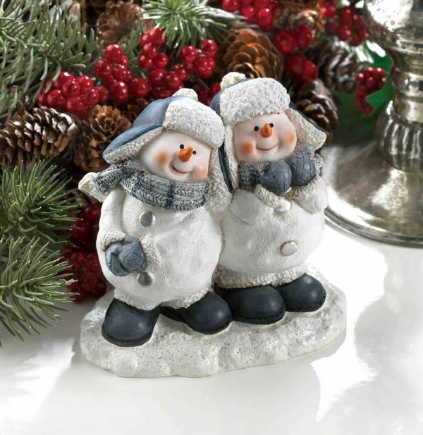 фигурка снеговики