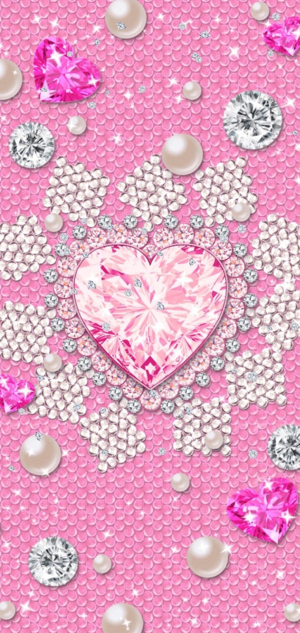 розовые стразы