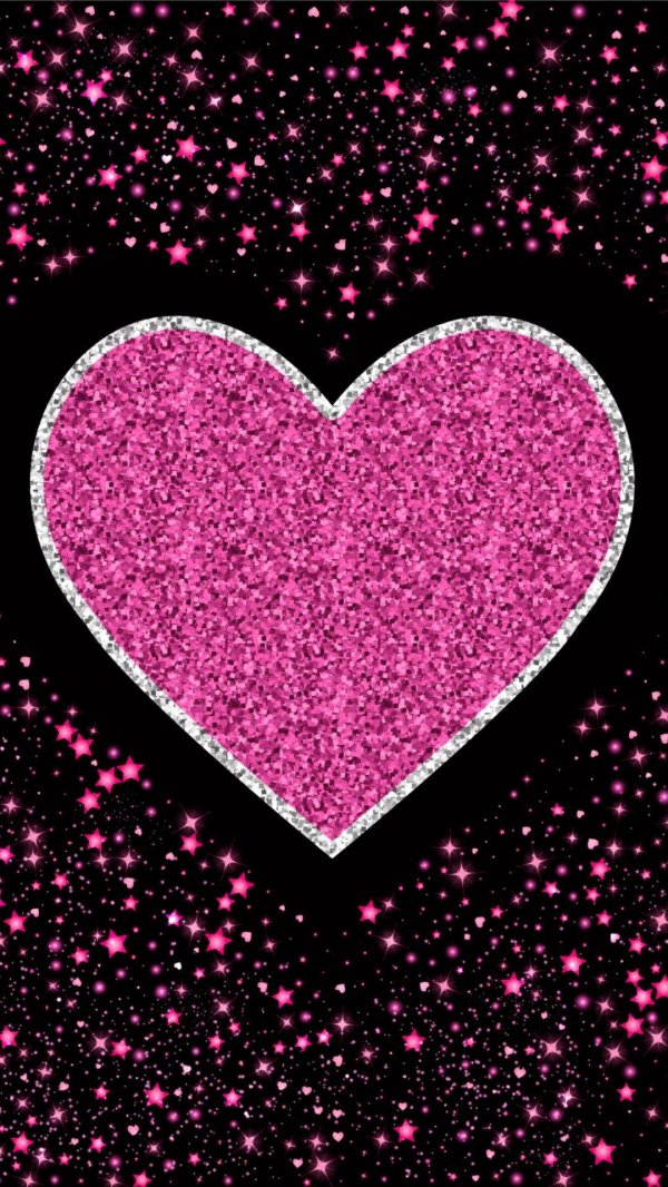 блестящее сердце