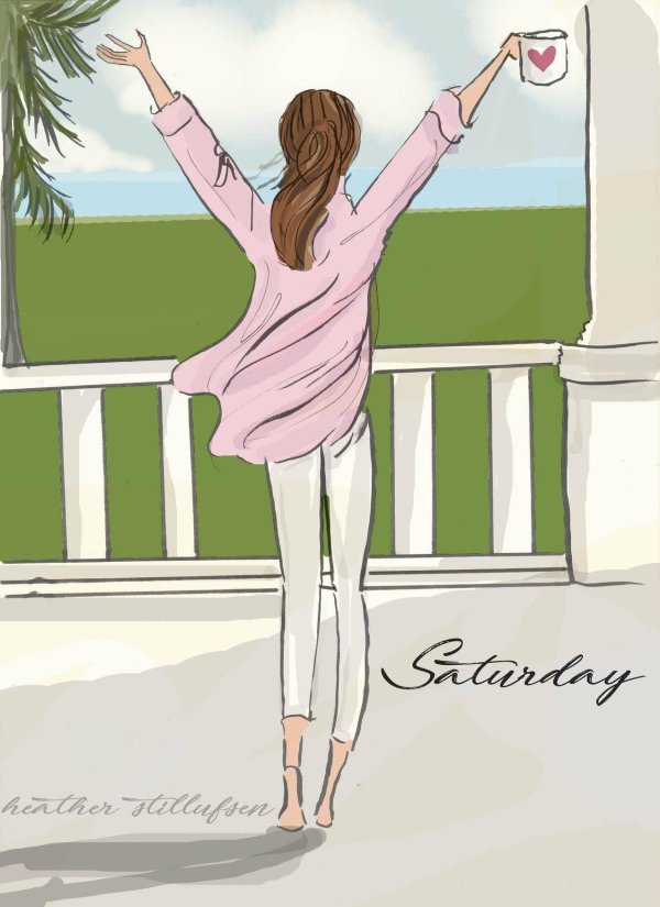 рисованные женщины