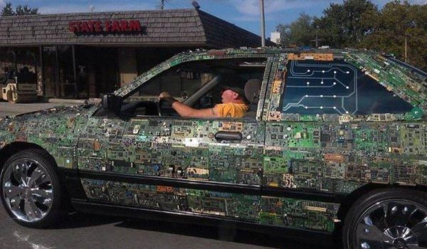 странные автомобили