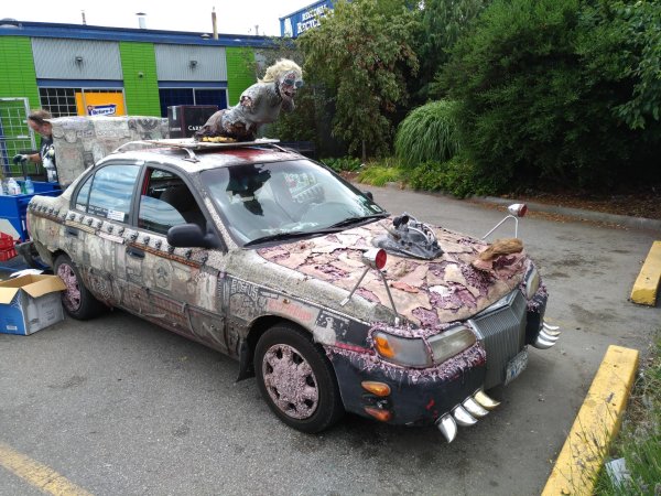 смешной автомобиль