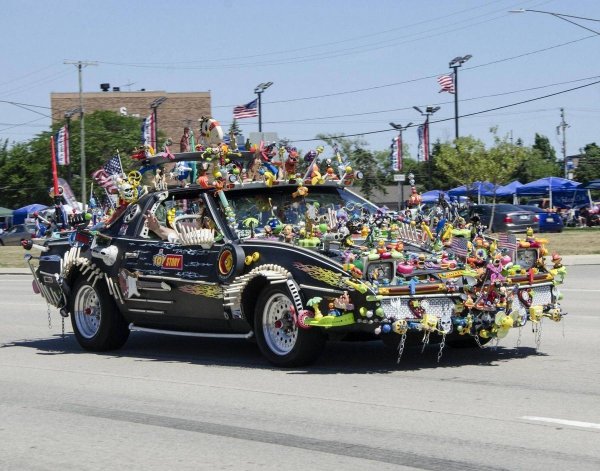 забавные машины