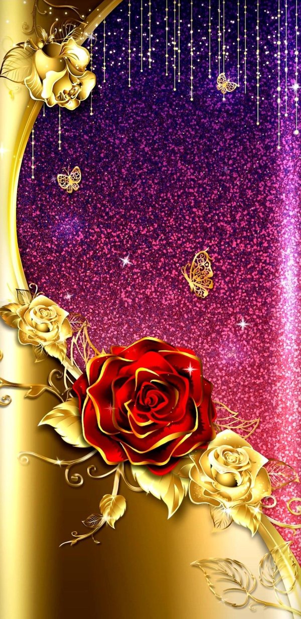 цветочные фоны