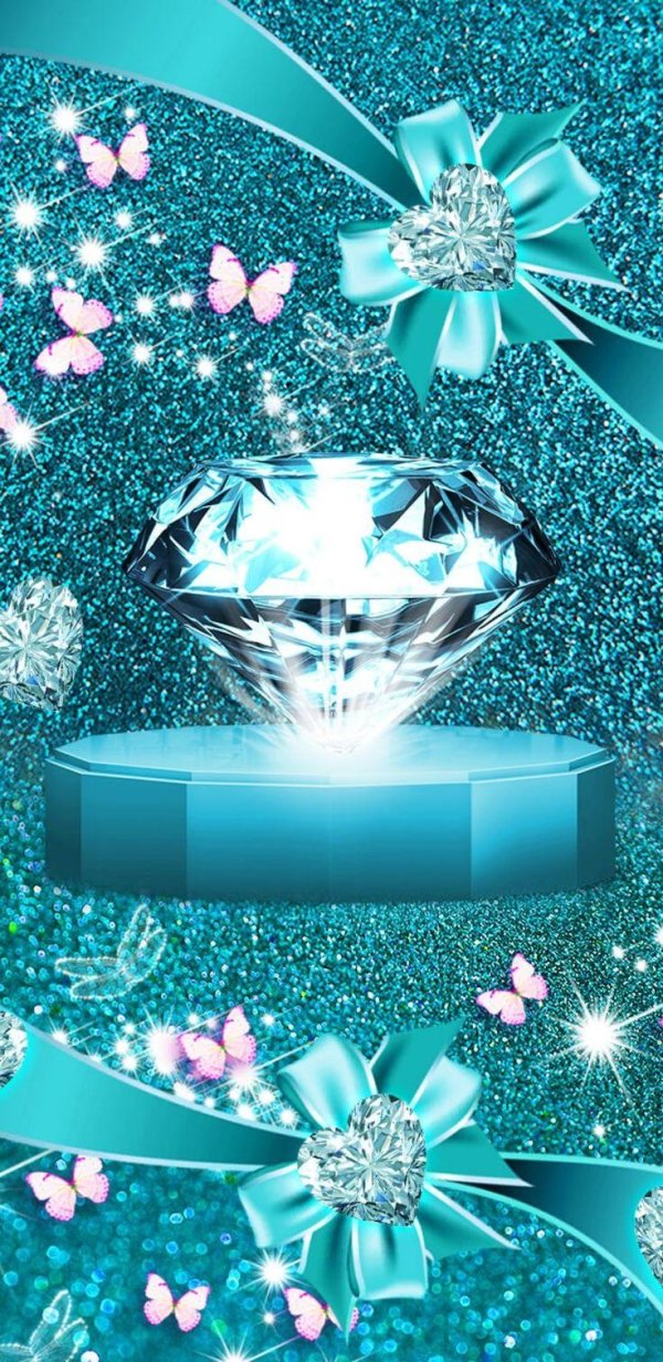 бирюзовый алмаз