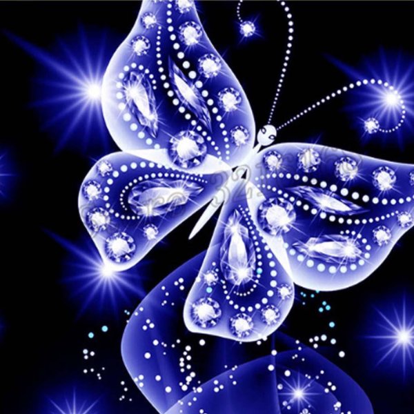 светящиеся бабочки