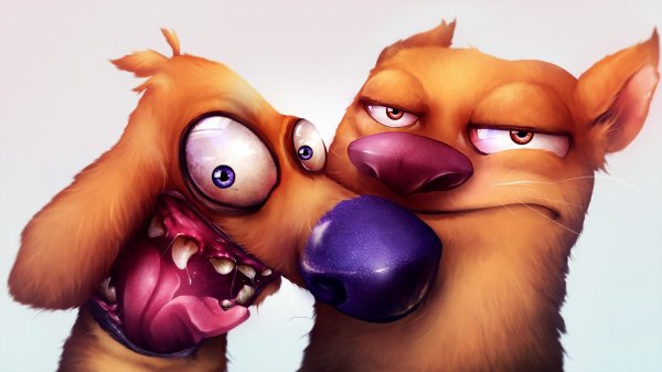 мультяшные собаки