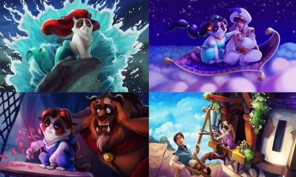 грампи кэт принцесса диснея