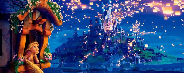 рапунцель запутанная история фонарики