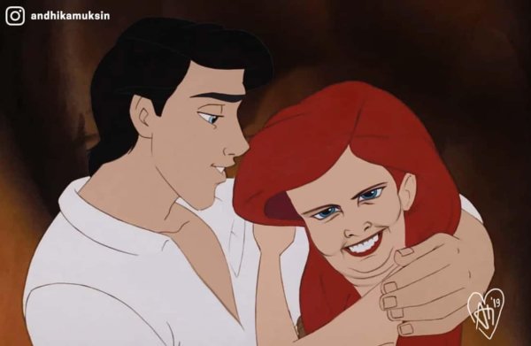 русалочка ариэль с принцем