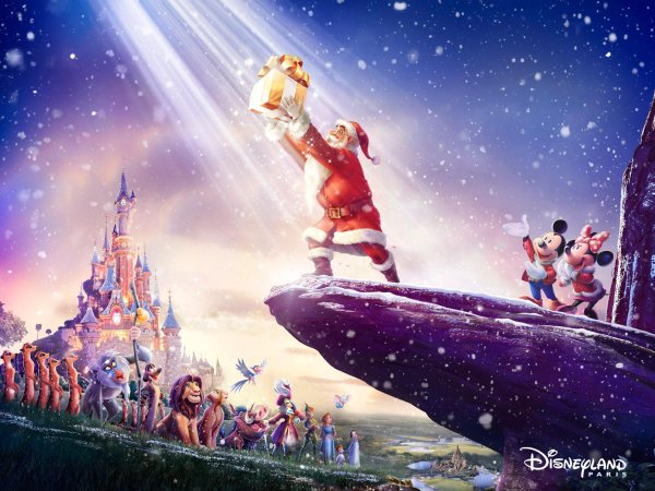 новогодний дисней