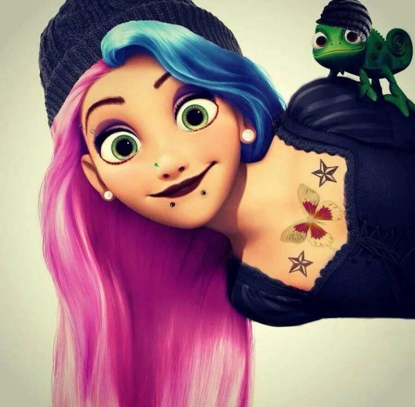 рапунцель свег