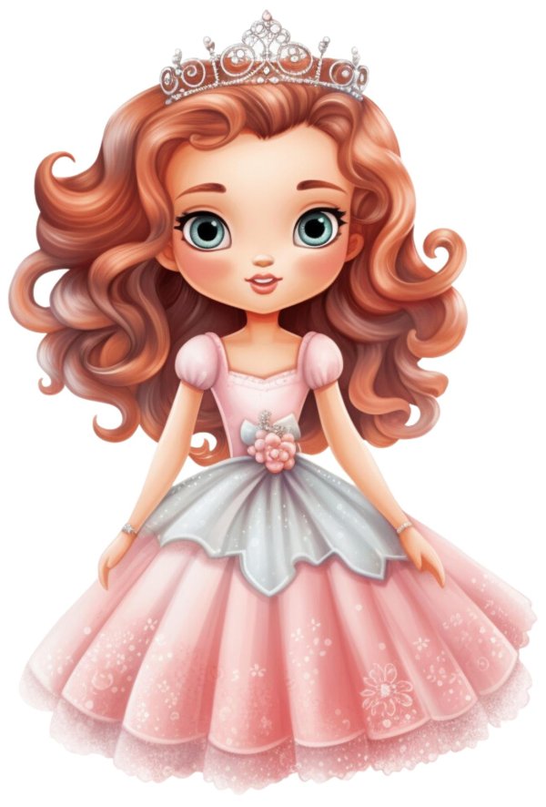 мультяшная принцесса
