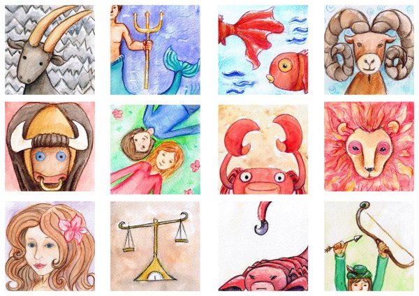 знака зодиака