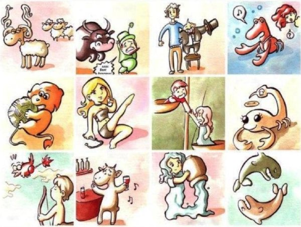 знака зодиака