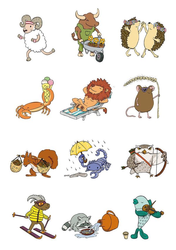 знака зодиака