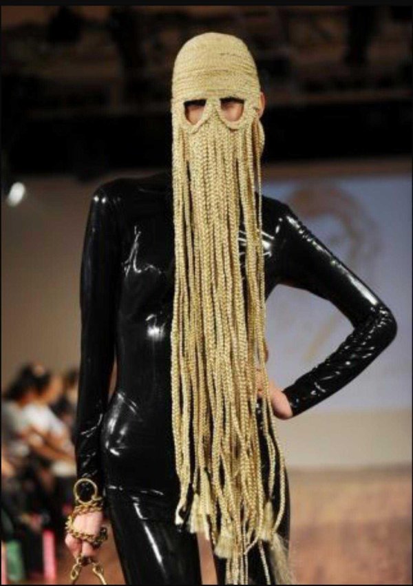 прически странные