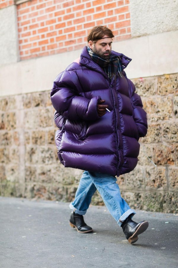 огромные пуховики