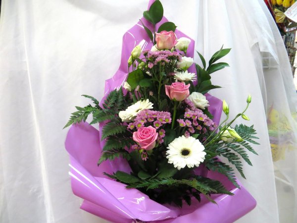 вертикальные букеты