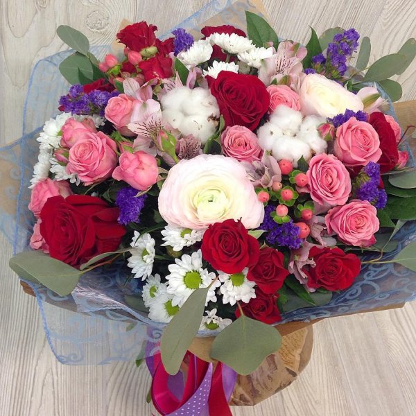 готовые букеты