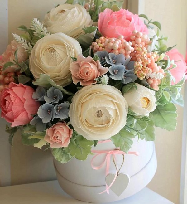 нежные букеты цветов