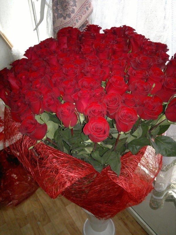 букет шикарный