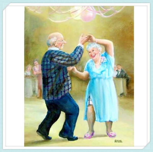 танцующая бабушка