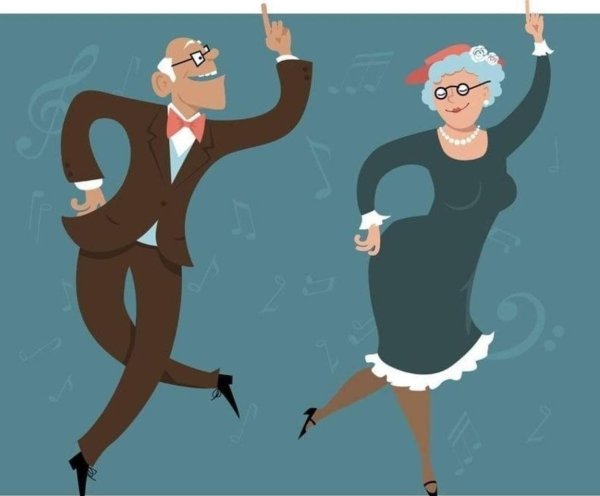 танцующая бабушка