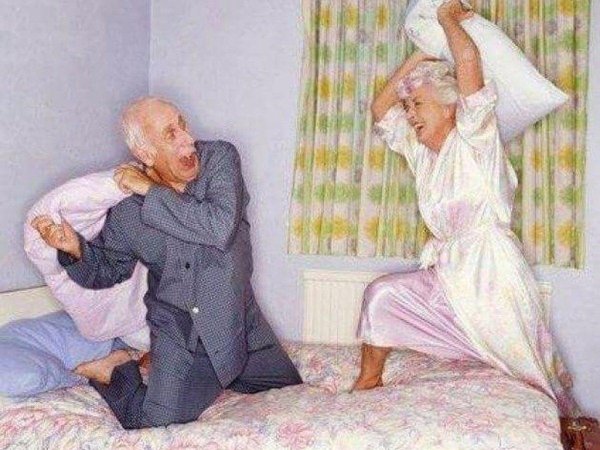 смешной старик