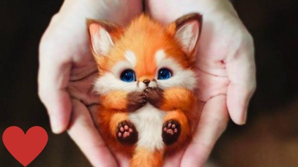 лисенок милый