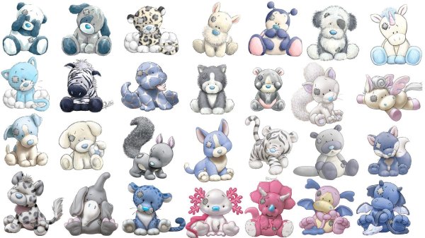 tatty teddy blue nose friends