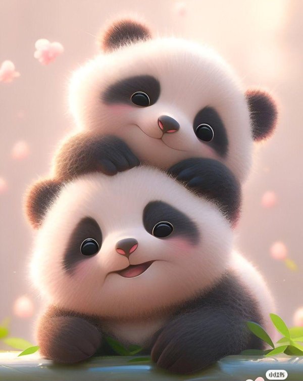 панда милая