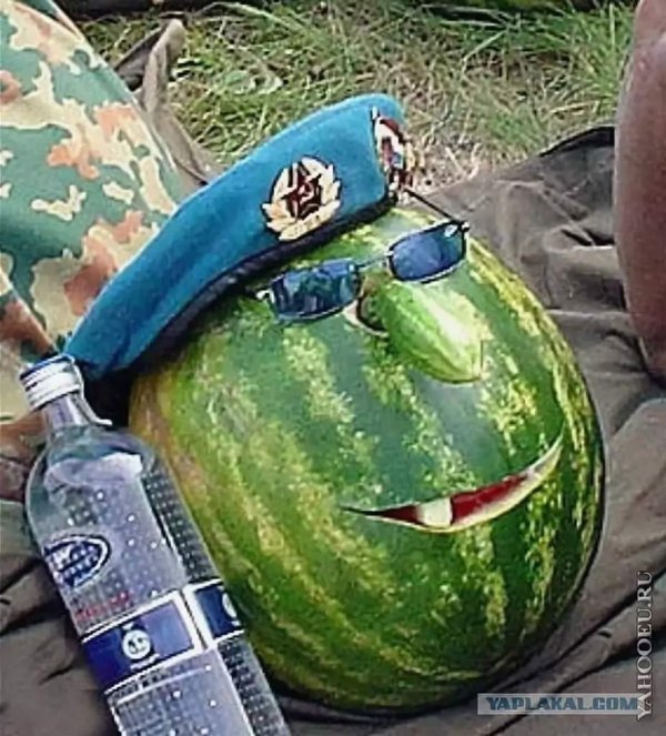 прикольный арбуз