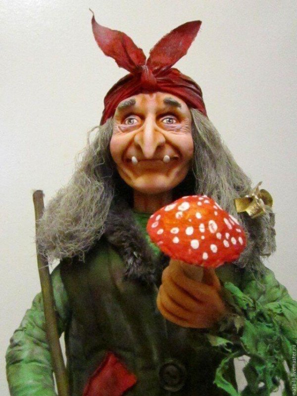 поделка баба яга