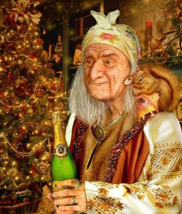 новогодняя баба яга