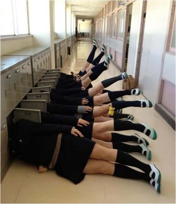 японская школьница